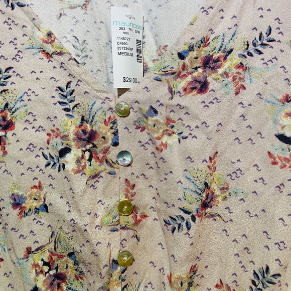 Floral Blouse NWT - Picture 2 of 4